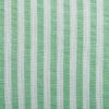 DII Bright Green Striped Seersucker Tablecloth - 60 x 104  inches