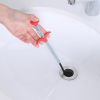 1pc Spring Pipe Dredging Tool; Drain Dredger Clog Tool; For Kitchen Sink Sewer Cleaning Hook Tool; Household Stuff