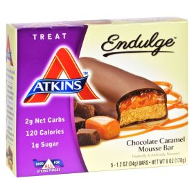 Atkins Endulge Bar Chocolate Caramel Mousse - 5 Bars