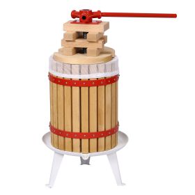 Fruit Wine Press Apple&Grape&Berries Crusher Manual Juice Maker for Kitchen -4.8Gallon/18L