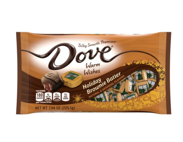 Dove Promises Milk Chocolate Holiday Brownie Batter Candy- 7.94 oz Bag