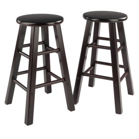 Element Counter Stools; 2-Pc Set; Espresso