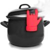 1pc Finger Shaped Pot Cover To Prevent Overflow And Raise The Soup Spoon Holder To Prevent The Soup From Overflowing The Shelf; Innovative Practical K