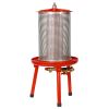 Hydraulic Fruit Wine Apple Press 10.7Gallon/40L -Stainless Steel for Wine Cider Making