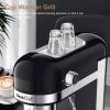 20 Bar Espresso Machine ;  1350W High Performance;  1.4 Ldetachable transparent water tank;  Thermo block beating system; With safety valve(Banned fro