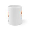 Orange Balloon Dog Theme Mug