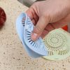 1pc Shower Drain Cover; Bathtub Hair Catcher Stopper; Drain Strainers For Kitchen Sink Bathroom Tub