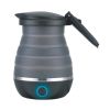 Brentwood KT-1508BK Dual Voltage 120/220v 0.8L Collapsible Travel Kettle, Black