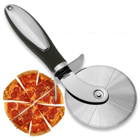 Household Kitchen Storage & Dining Bakeware Small Accessories (Color: As pic show, Type: Pizza Cutter)