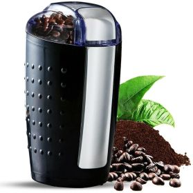 Coffee Grinder Spice Nut Grinders Blender (Black) 5Core CG 01 BL (Color: Black)