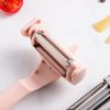 Multi-Functional Stainless Steel Rotary Peeler 3-in-1 with Plastic Handle Vegetables Fruit Peelers Straight Serrated and Julienne Peelers Kitchen Gadg