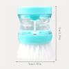 1pc/10pcs; Dish Brush With Soap Dispenser; For Dishes Pot Pan Kitchen Sink Scrubbing; Kitchen Gadgets; Kitchen Stuff; Kitchen Accessories; Home Kitche