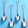 4pcs/10pcs Spoons; Stainless Steel Shovel Spoon; Home Kitchen Supplies