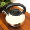 Camping Kitchen Office Use Stainless Steel Whistling Tea Kettle