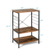 Kitchen And Living Room 3-Tier Food Stand Storage Shelf