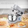 Smart Household 660W Stand Mixer 6-Speed Tilt-Head Dough Mixer W/ 3 Attachments