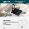 18-Inch Drop-in Kitchen Sink;  16 G Stainless Steel Topmount Wet Bar or Prep Sinks Single Bowl