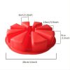 1pc Silicone Baking Molds; 8 Cavity Silicone Cake Mold; Triangle Cavity Cake Pan; For Oven And Instant Pot; DIY Baking Tool